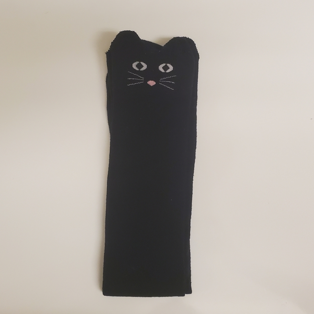 Knee high kitty cat socks